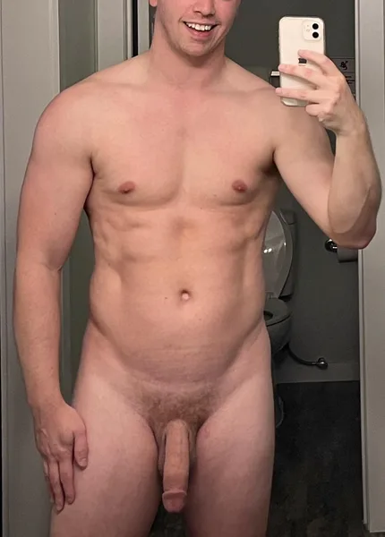 Throwback to lankier days. Penis has been the same size sinc
