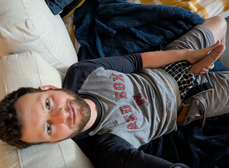 One day of 70° got me busting out (of) the shorts